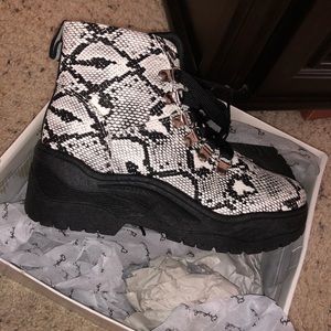 Snakeshin Boots